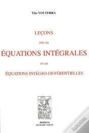 Capa do artigo Leçons Sur Les Équations Intégrales Et Les Équations Intégro-Différentielles