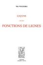 Leçons Sur Les Fonctions De Lignes - Preview