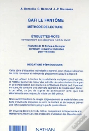 Capa do artigo Lecture ; Cp/Ce1 ; Étiquettes-Mots Individuelles