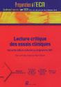 Lecture Critique Des Essais Cliniques (2e Édition) - Preview
