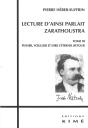 Lecture D'Ainsi Parlait Zarathoustra Tome 3 - Preview
