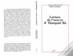 Capa do artigo Lecture De L'Oeuvre D'Hampate Ba