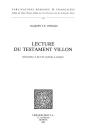 Lecture Du Testament Villon : - Preview