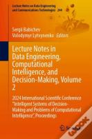 Lecture Notes In Data Engineering, Computational Intelligence, And Decision-Making, Volume 2
