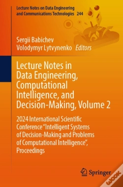 Capa do artigo Lecture Notes In Data Engineering, Computational Intelligence, And Decision-Making, Volume 2