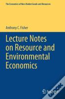 Lecture Notes On Resource And Environmental Economics