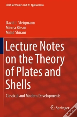 Capa do artigo Lecture Notes On The Theory Of Plates And Shells