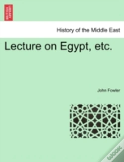 Capa do artigo Lecture On Egypt, Etc.