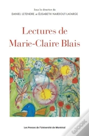 Capa do artigo Lectures De Marie-Claire Blais