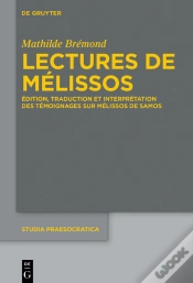 Capa do artigo Lectures De Mélissos