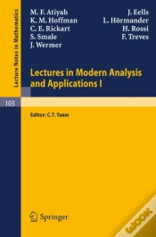 Capa do artigo Lectures In Modern Analysis And Applications I