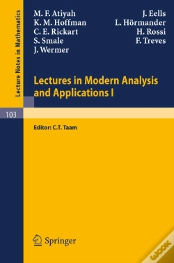Capa do artigo Lectures In Modern Analysis And Applications I