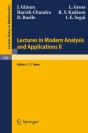 Lectures In Modern Analysis And Applications Ii - Preview