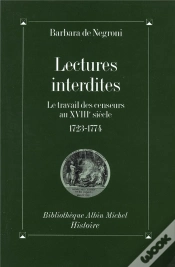 Capa do artigo Lectures Interdites ; Le Travail Des Censeurs Au Xviii Siècle