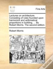 Capa do artigo Lectures On Architecture. Consisting Of