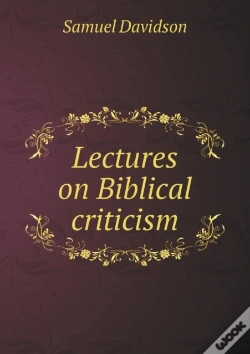 Capa do artigo Lectures On Biblical Criticism