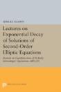 Lectures On Exponential Decay Of Solutions Of Second-Order Elliptic Equations - Preview