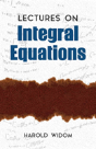 Lectures On Integral Equations - Preview