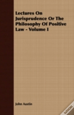 Capa do artigo Lectures On Jurisprudence Or The Philoso