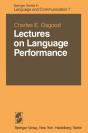 Lectures On Language Performance - Preview