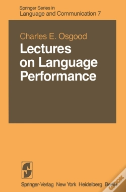 Capa do artigo Lectures On Language Performance