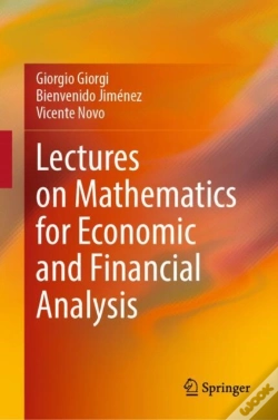 Capa do artigo Lectures On Mathematics For Economic And Financial Analysis
