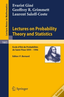 Capa do artigo Lectures On Probability Theory And Statistics