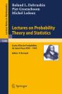 Lectures On Probability Theory And Statistics - Preview