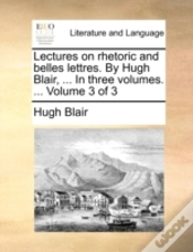 Capa do artigo Lectures On Rhetoric And Belles Lettres.