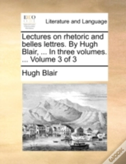 Capa do artigo Lectures On Rhetoric And Belles Lettres.