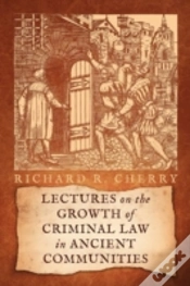 Capa do artigo Lectures On The Growth Of Criminal Law In Ancient Communities