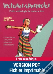 Capa do artigo Lectures-Spectacles : Petites Anthologies De Textes À Lire