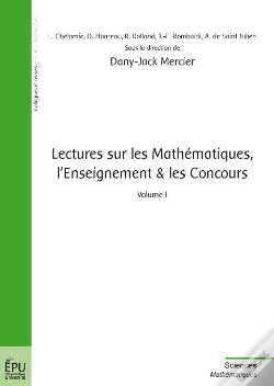 Capa do artigo Lectures Sur Les Mathématiques, L'Enseignement & Les Concours T.1