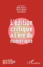 L'Édition Critique À L'Ère Du Numérique - Preview