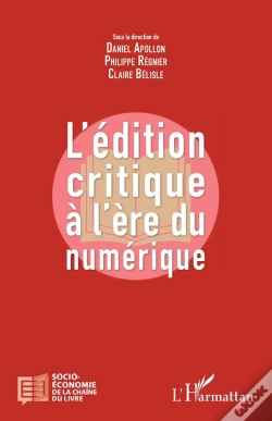 Capa do artigo L'Édition Critique À L'Ère Du Numérique