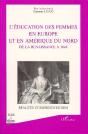 L'Education Des Femmes En Europe Et En Amerique Du Nord De La Renaissance A 1848 - Preview