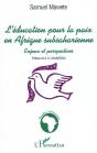 L'Éducation Pour La Paix En Afrique Subsaharienne - Preview