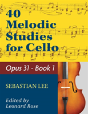 Lee - 40 Melodic Studies - Opus 31 - For Cello Solo - Book 1 - Preview