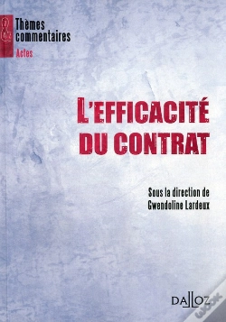 Capa do artigo L'Efficacité Du Contrat