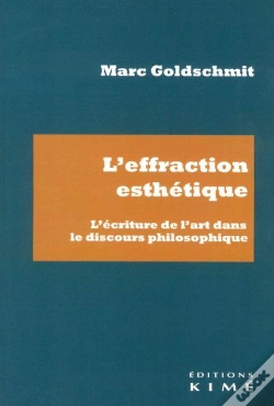 Capa do artigo L'Effraction Esthétique : L'Écriture De L'Art Dans Le Discours Philosophique