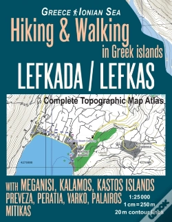 Capa do artigo Lefkada / Lefkas Complete Topographic Map Atlas 1