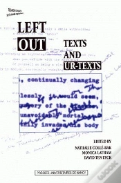 Capa do artigo Left Out ; Texts And Ur-Texts
