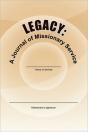 Legacy: A Journal Of Missionary Service - Preview