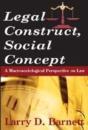 Legal Construct, Social Concept - Preview