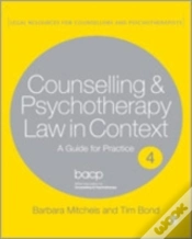 Capa do artigo Legal Issues Across Counselling & Psychotherapy Settings