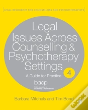 Capa do artigo Legal Issues Across Counselling & Psychotherapy Settings
