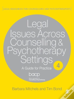 Capa do artigo Legal Issues Across Counselling & Psychotherapy Settings