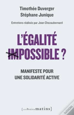 Capa do artigo L'Egalite Impossible ? - Manifeste Pour Une Solidarite Active