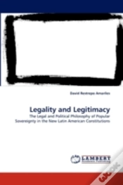 Capa do artigo Legality And Legitimacy