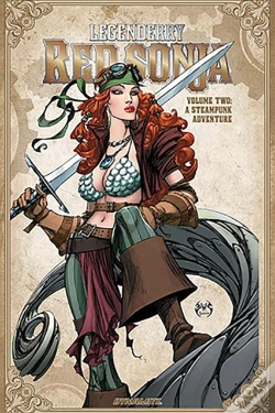 Capa do artigo Legenderry Red Sonja: A Steampunk Adventure Vol. 2 Tp